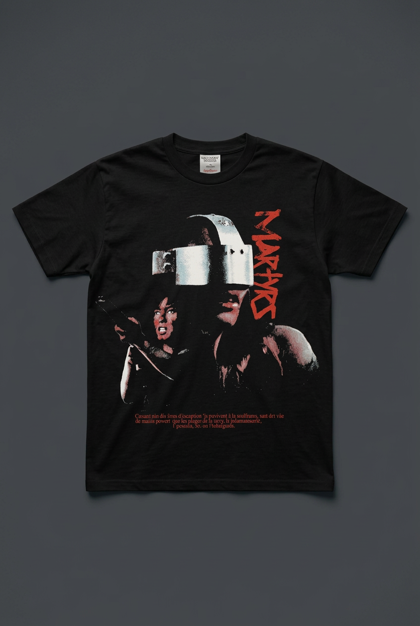 Martyrs Riot graphic tee full view